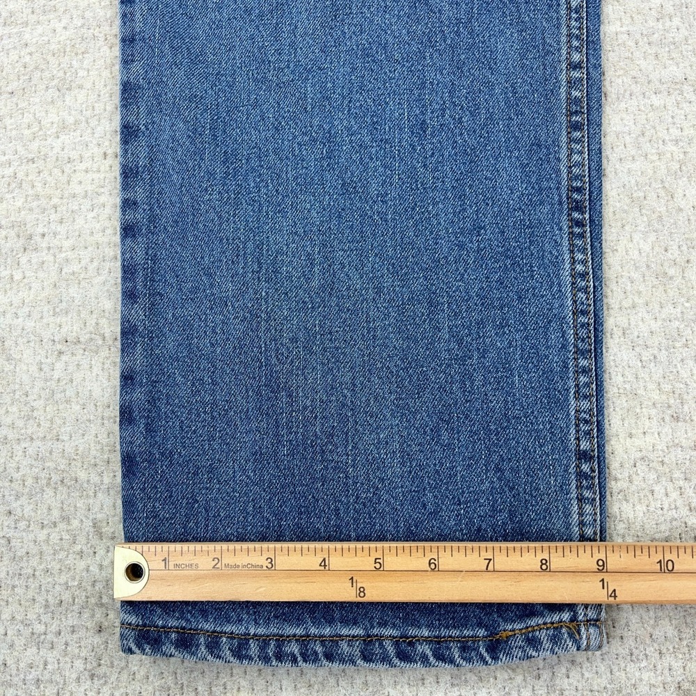 Vintage Levis 550 Jeans Men 42x32 Relaxed Fit Straight Leg Y2K Baggy Grunge Worn - Picture 10 of 16